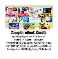 Cricut Deluxe All-in-One Materials and Accessories Bundle for Cricut Joy Xtra Machines