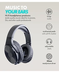 Movo Podcast Equipment Bundle for iPhone & Android with Audio Interface, 2 Dynamic Mics, 2 Headphones, and Table Stands