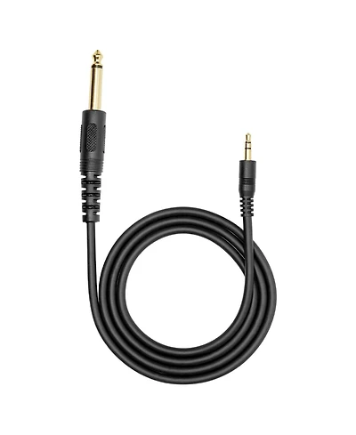 Movo Wga-1 6.35mm Guitar Cord to 3.5mm Extension Trs Male to Male Audio Cable