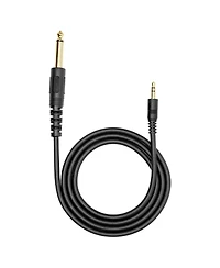 Movo Wga-1 6.35mm Guitar Cord to 3.5mm Extension Trs Male to Male Audio Cable
