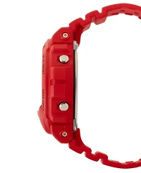 G-Shock Men's Japanese Quartz Red Resin Watch 50mm