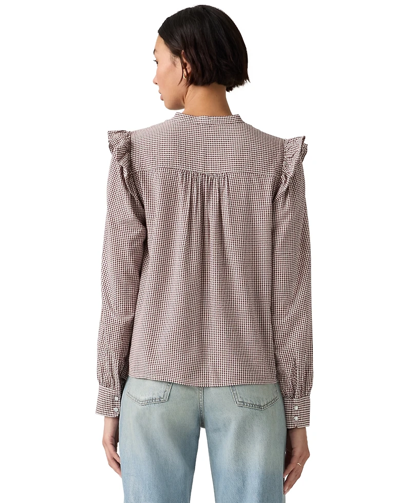 Levi's Juniors' Gianna Collared Neck Top
