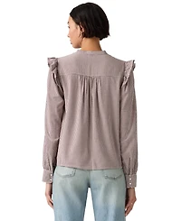 Levi's Juniors' Gianna Collared Neck Top
