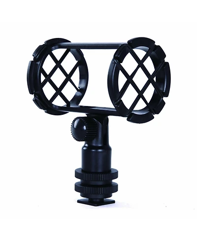 Movo SMM1 Camera Shoe Shockmount for Shotgun Microphones 19-25mm in Diameter