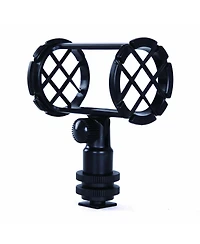 Movo SMM1 Camera Shoe Shockmount for Shotgun Microphones 19-25mm in Diameter
