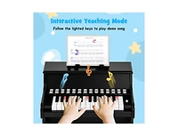 Slickblue Adjustable Speed 25-Key Piano Keyboard for Kids Learning