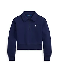 Polo Ralph Lauren Girls' 7-16 Collared Boxy Sweater