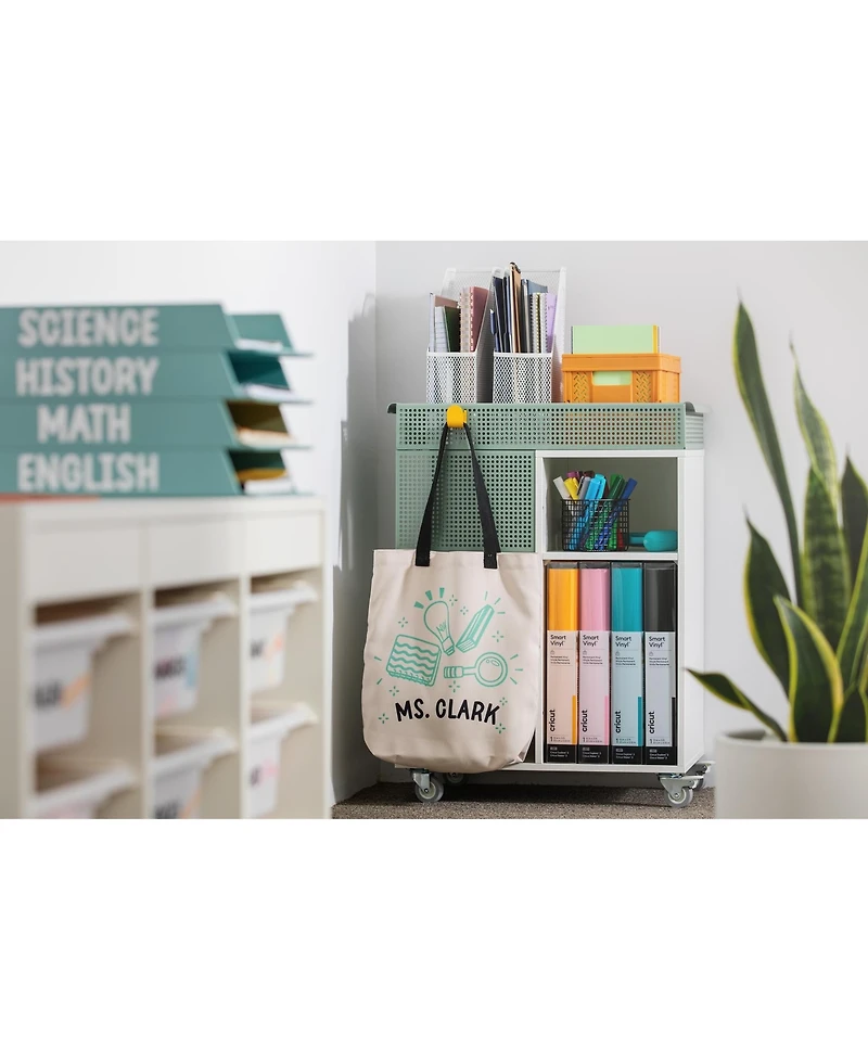 Cricut Smart Vinyl Rolls - 12in x 3ft Rainbow Vinyl Roll Bundle, 6 Count