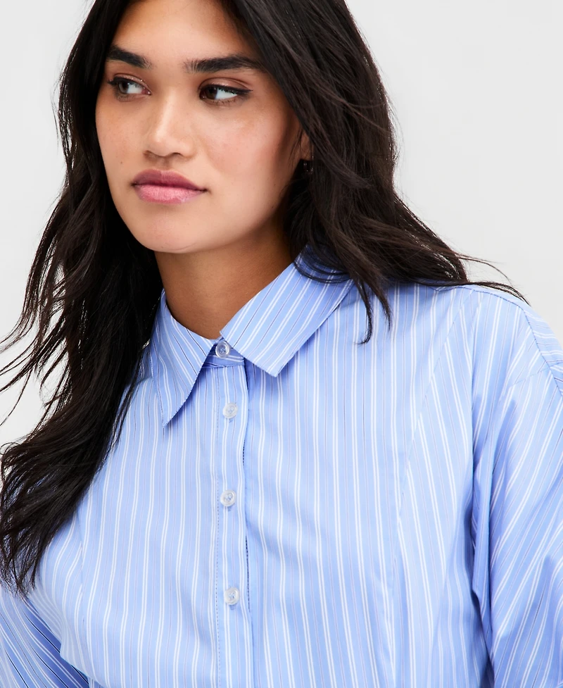 Bar Iii Women's Mini Shirtdress, Macy's Exclusive