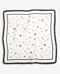 On 34th Food & Wine Print Bandana Scarf, Macy's Exclusive