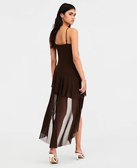 Bar Iii Women's Tiered High-Low Dress, Macy's Exclusive