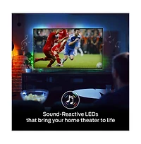 Monster Cable 10-Ft Ir Remote Controlled Rgb-ic Led Indoor Light Strip with Sound Reactive Microphone