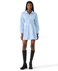 Steve Madden Women's Ariany Long-Sleeve Collared Dress