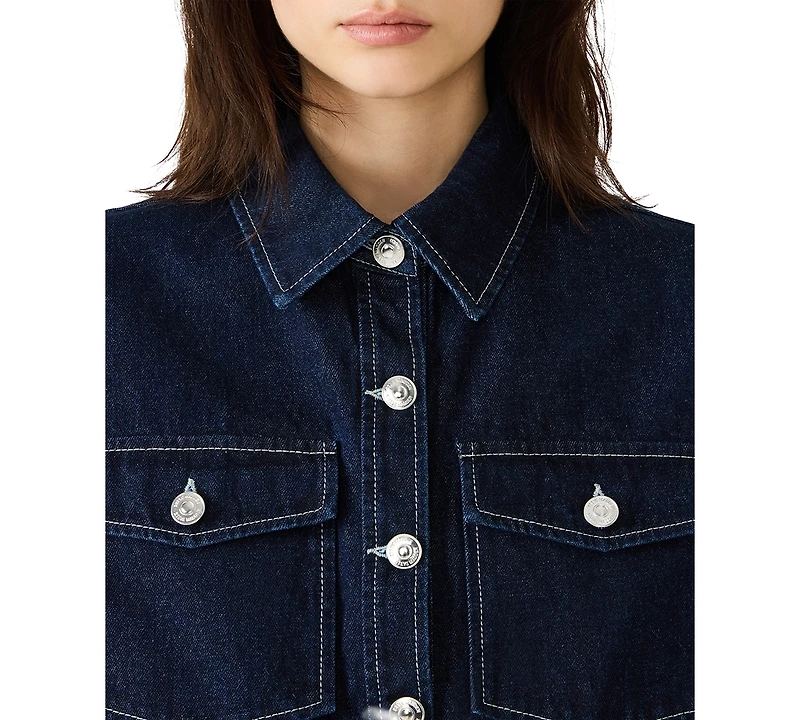 Steve Madden Women's Eliana Collared Top