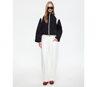 Lioness Women's Shoreline Windbreaker High Neck Jacket