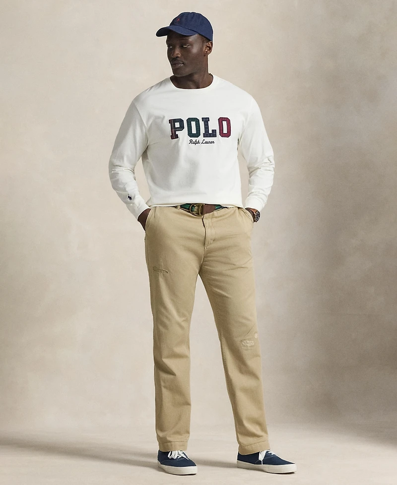 Polo Ralph Lauren Men's Big & Tall Long-Sleeve Graphic T-Shirt