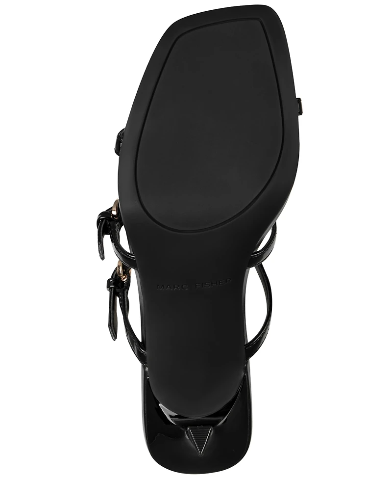 Marc Fisher Women's Dressi Strappy Slip-On Dress Sandals