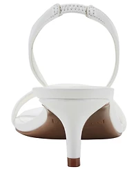 Marc Fisher Women's Salla Slingback Kitten Heel Dress Sandals