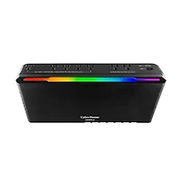 CyberPower 7-Outlet Ups Surge Protector with Usb Ports and Rgb Lighting