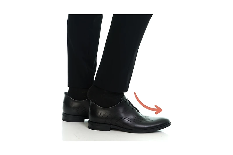 Marc Joseph New York Men's East Road Hands-Free Slip On Technology Perforated Dress Oxfords