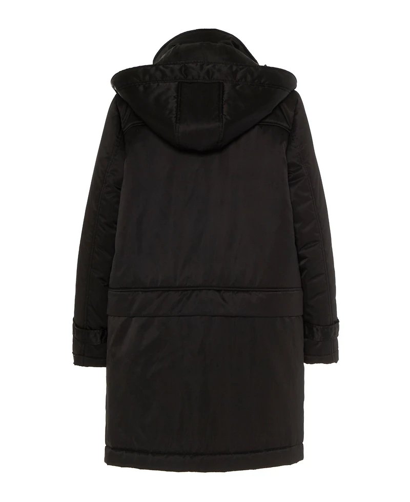 Caalo Women's Convertiable satin down coat