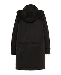 Caalo Women's Convertiable satin down coat