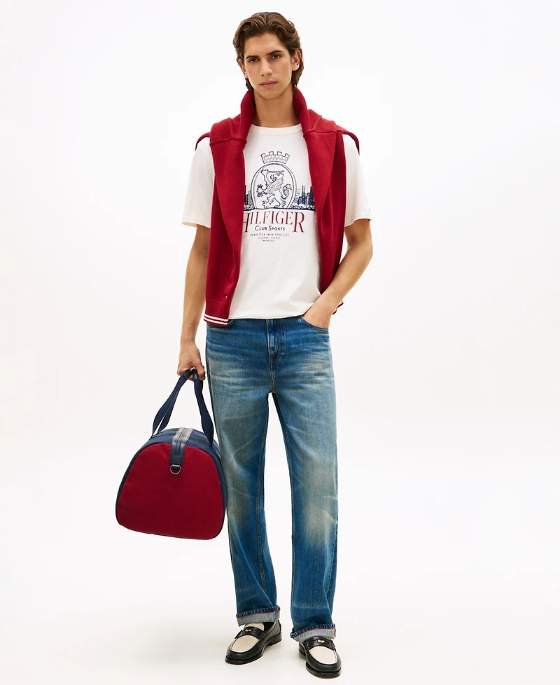 Tommy Hilfiger Men's Crewneck Heritage Series Crest T-Shirt