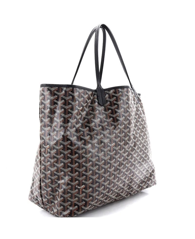 Pre-Owned Goyard Gm Saint Louis Tote Coated Canvas