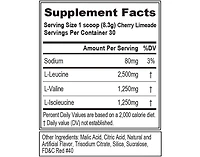 Evl Bcaas Amino Acids Powder | BCAA Powder Post Workout Recovery Drink and Stim Free Pre Workout Energy Drink Powder | for Men | Cherry Limeade