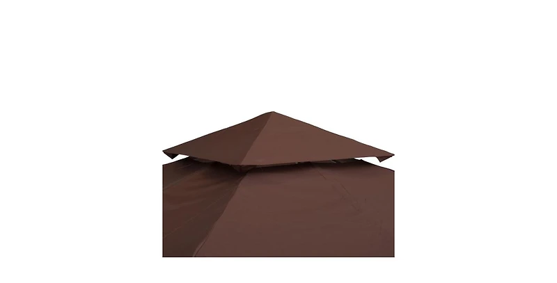 One 9' Patio Umbrella Replacement Canopy Outdoor Table Market Yard Umbrella Replacement Top Cover, Turquoise