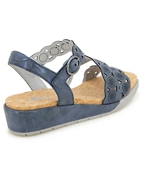 Jbu Women's Winona Round Toe Casual Sandals