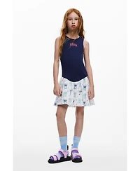 Desigual Girls Girls's Stich peplum dress