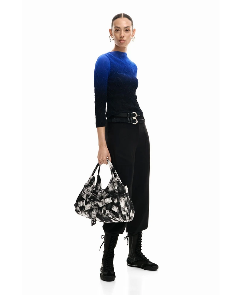 Desigual Women's Medium bag with buckles