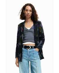 Desigual Women's Collage blazer