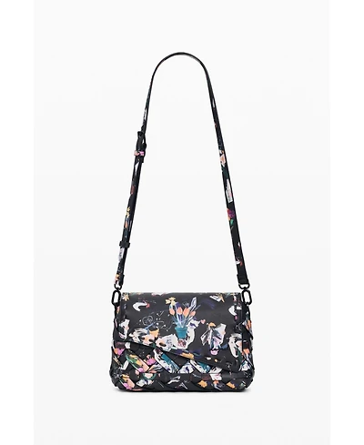 Desigual Women's Small braided floral bag