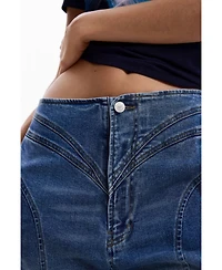 Desigual Women's Balloon jeans with seams