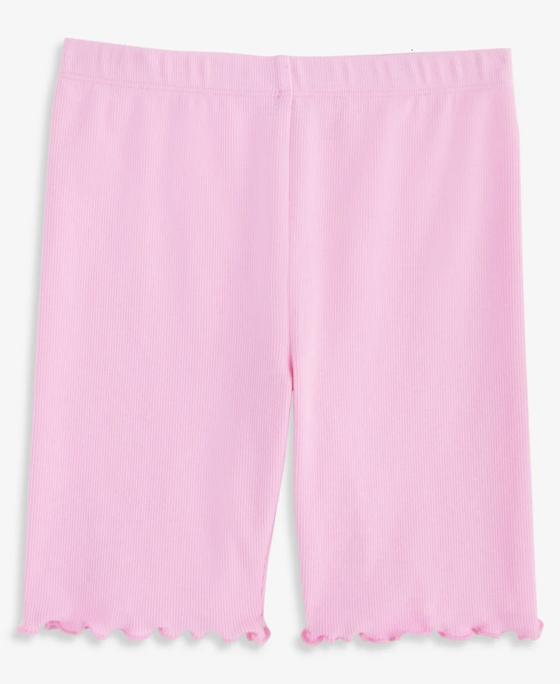 Epic Threads Girls' 5-20 Ribbed Bike Shorts, Macy's Exclusive