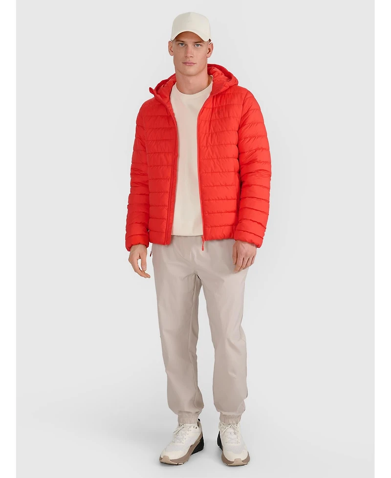 4F Men's down jacket with synthetic filling