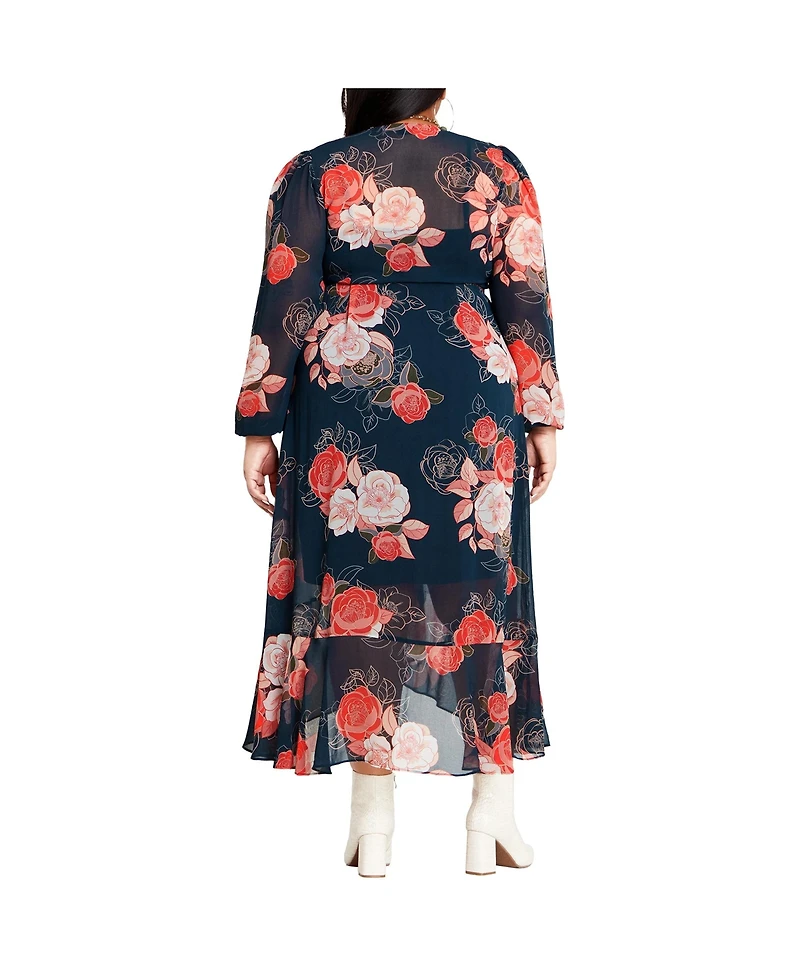 City Chic Plus Sadie Maxi Dress