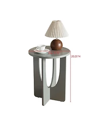 Kings Brand Furniture Sculpted Side Table