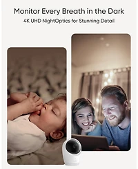 eufy Baby Security Monitor E21 with 4K Uhd Camera