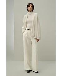 Lilysilk Women's Cashmere Lounge Wrap Cardigan