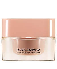 Free Glow-Bounce Ceramide Cream deluxe sample with any $75 Dolce and Gabbana Makeup or skincare purchase
