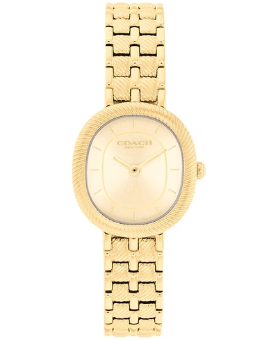 Coach Women's Harlow Gold Tone Stainless Steel Bracelet Watch, 23.8mm