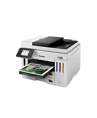 Canon Maxify GX7120 Wireless MegaTank Duplex All-in-One Inkjet Color Printer, Fax, White