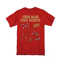 Elf Men's Buddy Four Food Groups Graphic T-Shirt