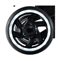 Hongge Kids Electric Ride On Motorcycle with Led Lights Music and Three Wheel Design