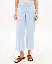 Tommy Hilfiger Women's Twill Patch Pocket All-Over Print Chinos Pants