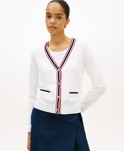 Tommy Hilfiger Women's V-Neck Cardigan