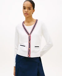 Tommy Hilfiger Women's V-Neck Cardigan